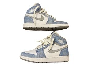 Nike Air Jordan 1 Retro High OG Hyper Royal Washed Denim GS 5.5Y 575441-402